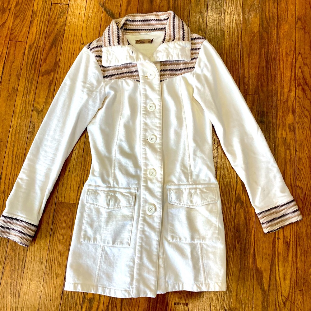 Prana long sweater jacket. Good used condition